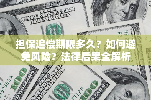 济南担保追偿期限多久？如何避免风险？法律后果全解析
