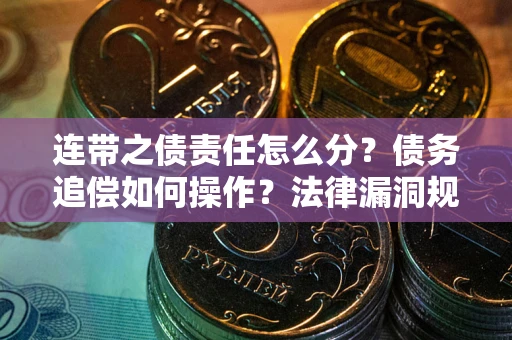 济南连带之债责任怎么分？债务追偿如何操作？法律漏洞规避指南