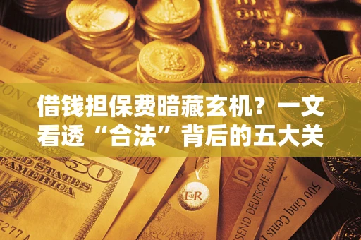 济南借钱担保费暗藏玄机？一文看透“合法”背后的五大关键陷阱