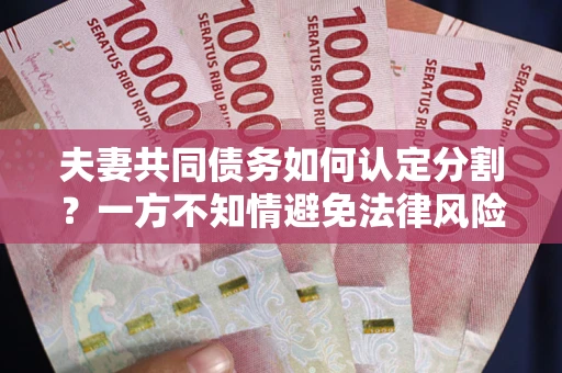 济南夫妻共同债务如何认定分割？一方不知情避免法律风险必看！